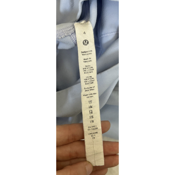 Lululemon Size 4 Instill HR Tight High Rise Pant Legging Lavender Purple Chrty - Picture 6 of 7